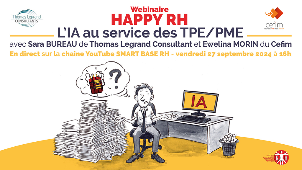 Webinaire Happy RH "L'IA au service des TPE/PME"